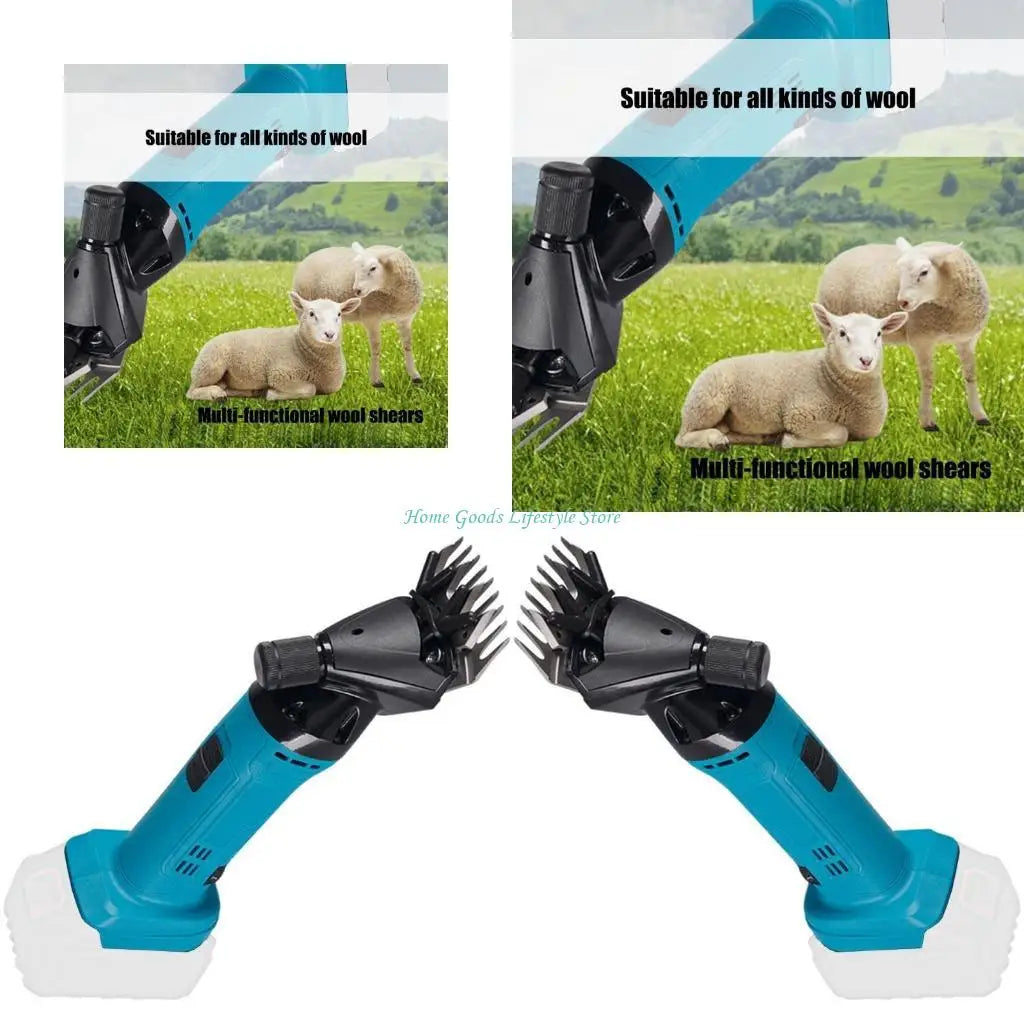 E74E Upgraded Sheep Shears Professional Electric Sheep Clippers, Farm Livestock Grooming Electric Shears for Pet Animal