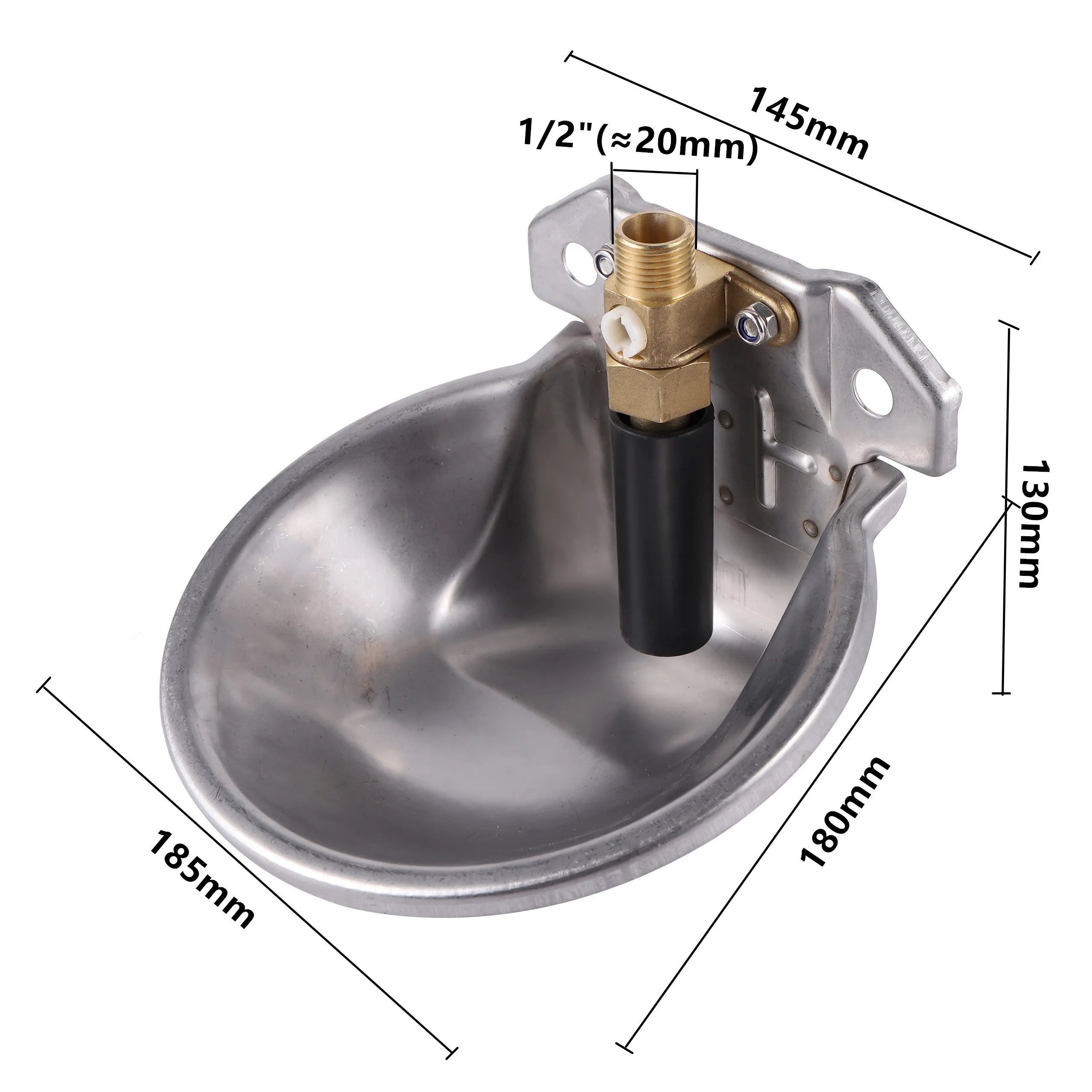 Sheep Goat Automatic Drinking Bowl Trough Goat Water Tank Sheep Drinker Sheep Feeder Professional Farm Supplies Farm Drinker 1Pc