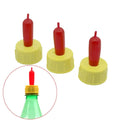 10pcs Milk Cow Calf Feed Tool Feeding Nipple Screw On Bottle Lamb Puppy Kitty Goat Sheep Pacifier