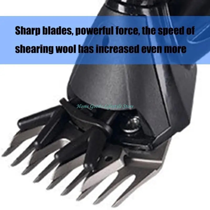 E74E Upgraded Sheep Shears Professional Electric Sheep Clippers, Farm Livestock Grooming Electric Shears for Pet Animal