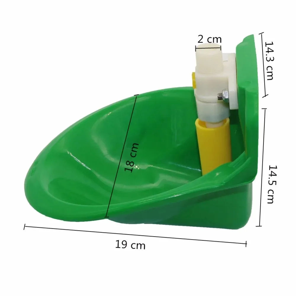 Sheep Goat Automatic Drinking Bowl Trough Goat Water Tank Sheep Drinker Sheep Feeder Professional Farm Supplies Farm Drinker 1Pc