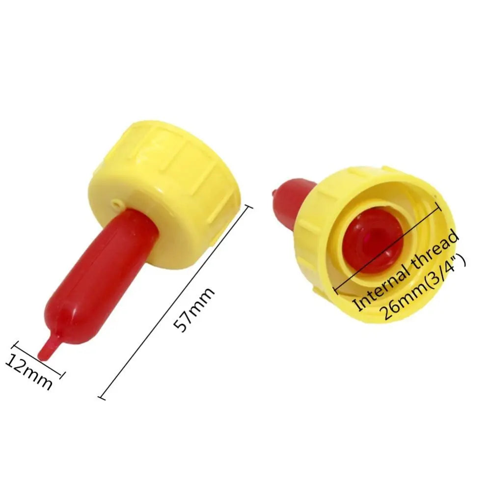 10pcs Milk Cow Calf Feed Tool Feeding Nipple Screw On Bottle Lamb Puppy Kitty Goat Sheep Pacifier